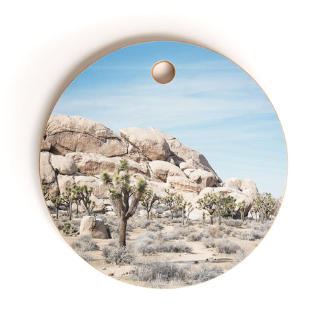 Bree Madden Desert Land Cutting Board Round
