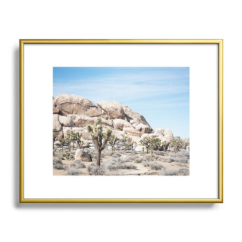 Bree Madden Desert Land Metal Framed Art Print