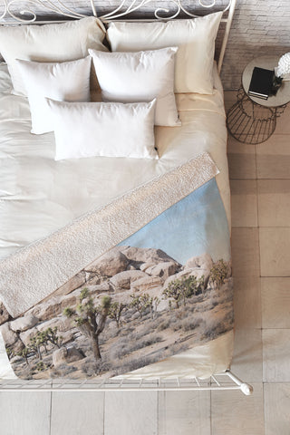 Bree Madden Desert Land Fleece Throw Blanket