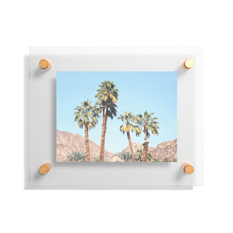 Bree Madden Desert Palms Floating Acrylic Print