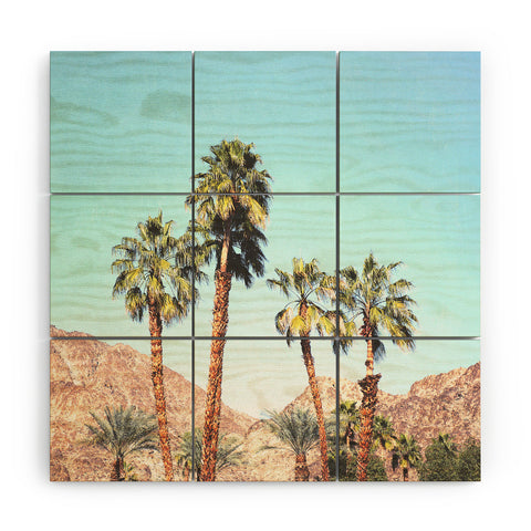 Bree Madden Desert Palms Wood Wall Mural