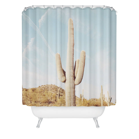 Bree Madden Desert Saguaro Shower Curtain