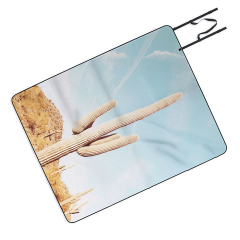 Bree Madden Desert Saguaro Picnic Blanket