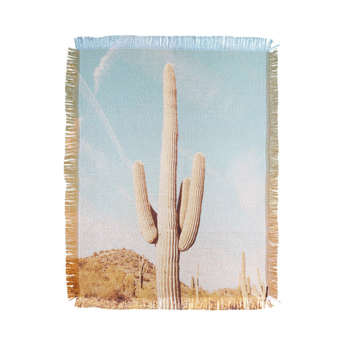 Bree Madden Desert Saguaro Throw Blanket