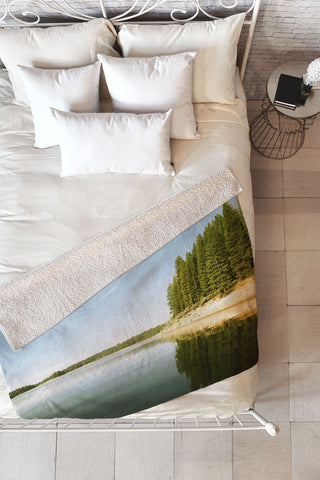 Bree Madden Down By The Lake Fleece Throw Blanket