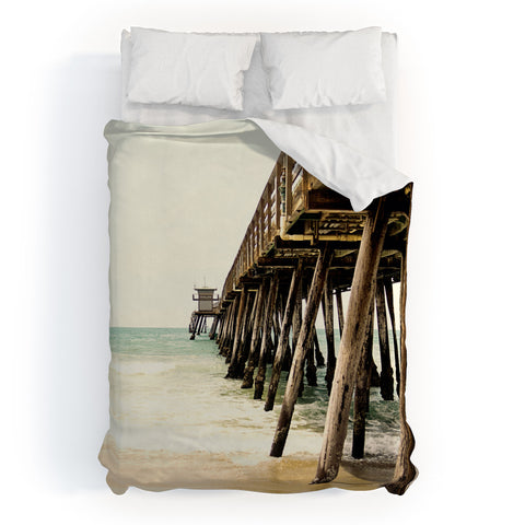 Bree Madden Down By The Pier Duvet Cover