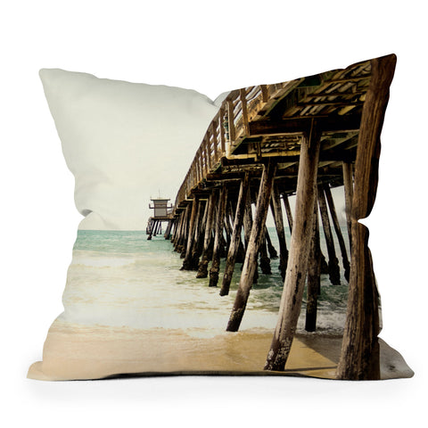 Bree Madden Down By The Pier Throw Pillow