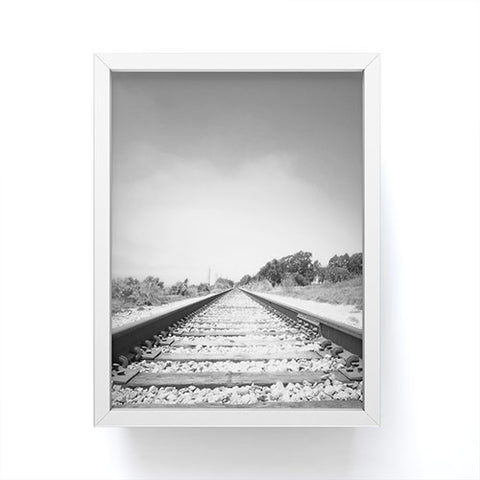 Bree Madden Down The Tracks Framed Mini Art Print