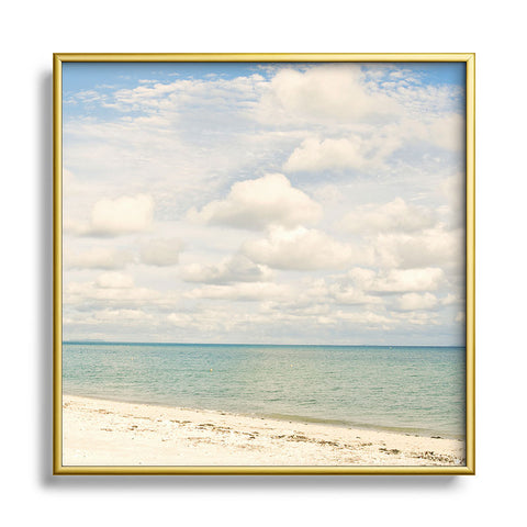 Bree Madden Dream Beach Metal Square Framed Art Print