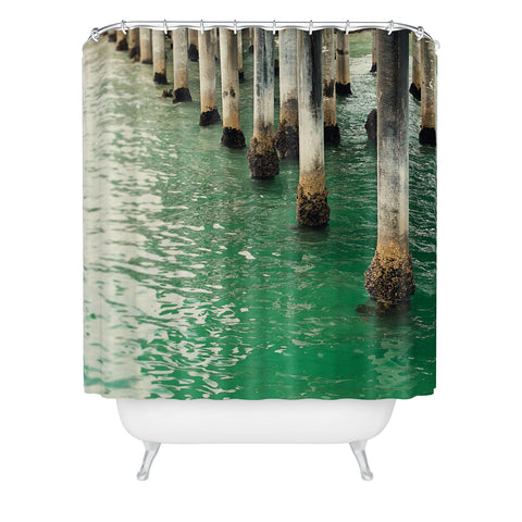 Bree Madden Emerald Waters Shower Curtain