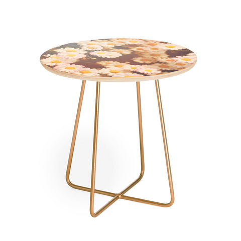Bree Madden Faded Daisy Round Side Table