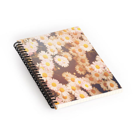 Bree Madden Faded Daisy Spiral Notebook