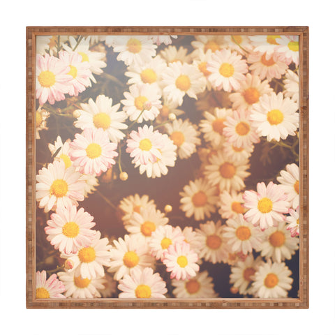 Bree Madden Faded Daisy Square Tray