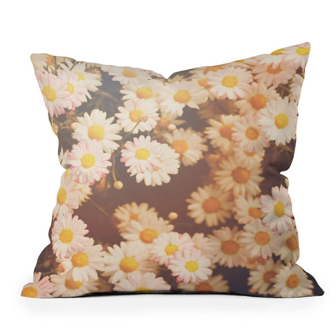 Bree Madden Faded Daisy Throw Pillow