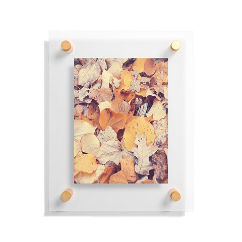 Bree Madden Fallen Leaves Floating Acrylic Print