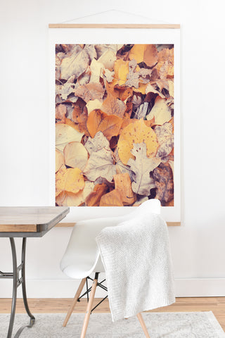 Bree Madden Fallen Leaves Art Print And Hanger