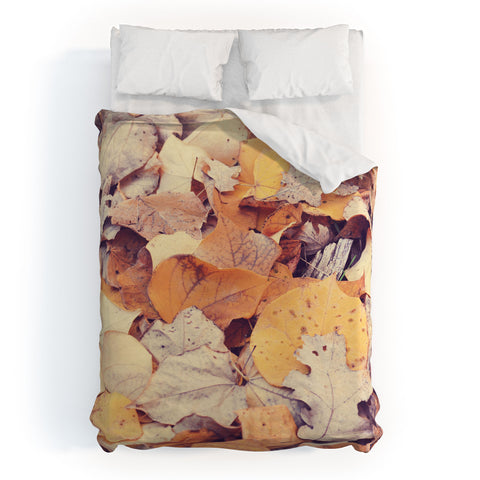 Bree Madden Fallen Leaves Duvet Cover