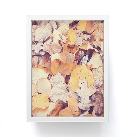 Bree Madden Fallen Leaves Framed Mini Art Print