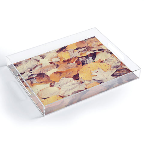 Bree Madden Fallen Leaves Acrylic Tray