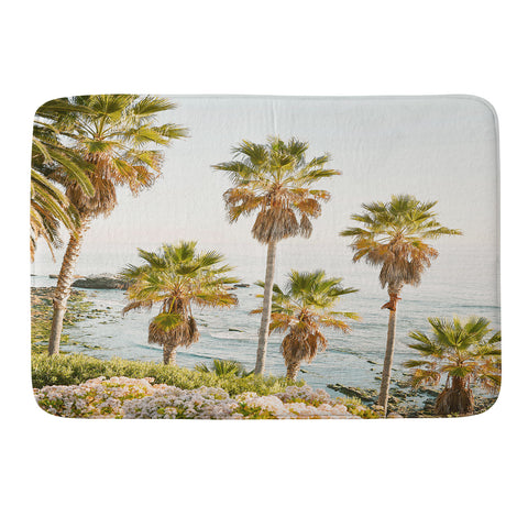 Bree Madden Floral Palms Memory Foam Bath Mat