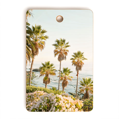 Bree Madden Floral Palms Cutting Board Rectangle