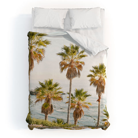 Bree Madden Floral Palms Duvet Cover