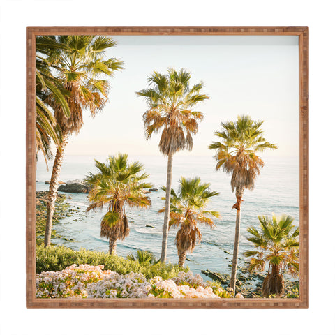 Bree Madden Floral Palms Square Tray