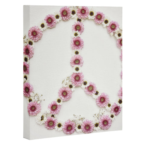 Bree Madden Floral Peace Art Canvas
