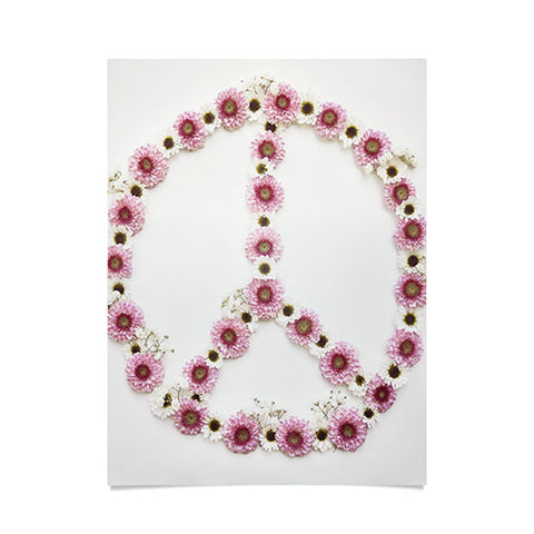 Bree Madden Floral Peace Poster