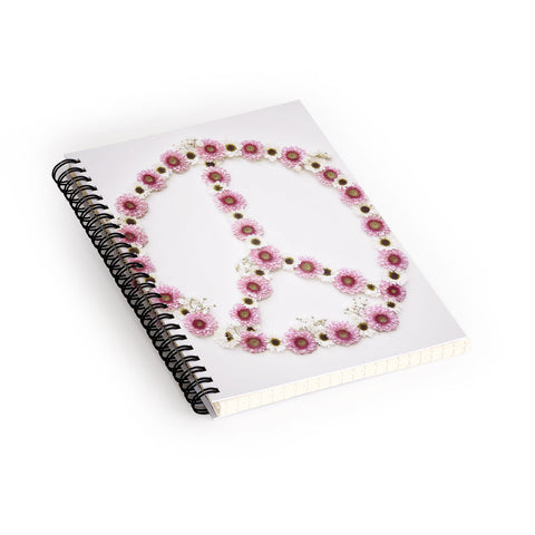 Bree Madden Floral Peace Spiral Notebook