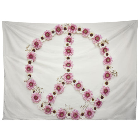 Bree Madden Floral Peace Tapestry