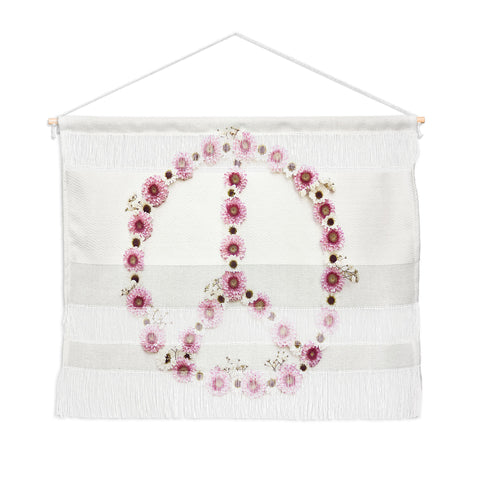 Bree Madden Floral Peace Wall Hanging Landscape