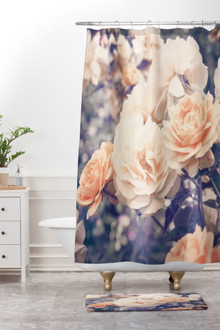 Bree Madden Garden Bloom Shower Curtain And Mat