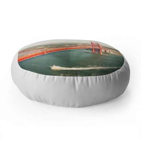 Bree Madden Golden Gate View Floor Pillow Round