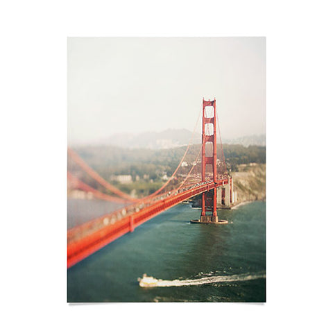 Bree Madden Golden Gate View Poster