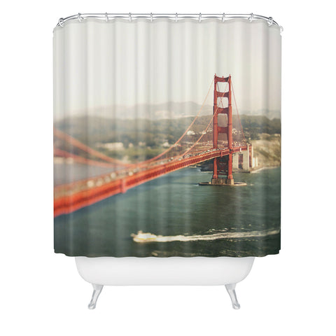 Bree Madden Golden Gate View Shower Curtain