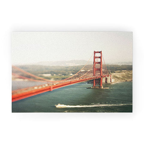 Bree Madden Golden Gate View Welcome Mat