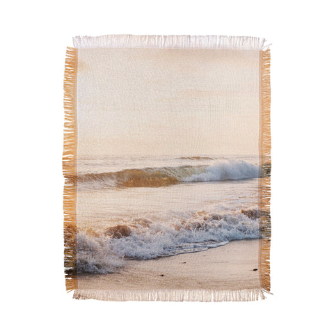 Bree Madden Golden Waves Throw Blanket