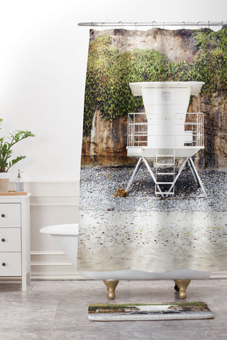 Bree Madden Grandview Tower Shower Curtain And Mat