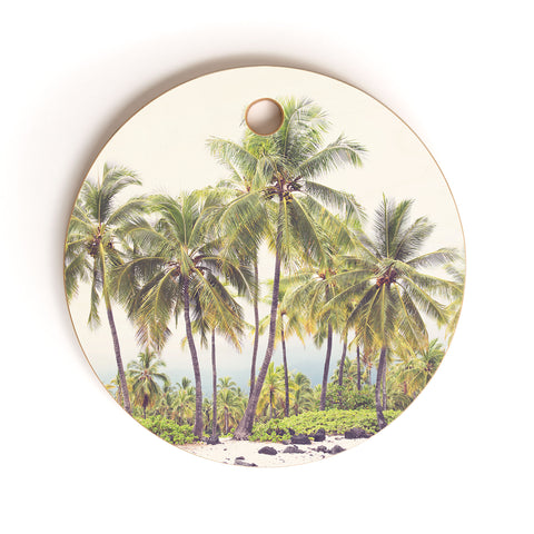 Bree Madden Hawaii Palm Cutting Board Round