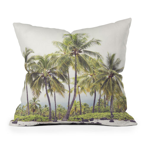 Bree Madden Hawaii Palm Outdoor Throw Pillow