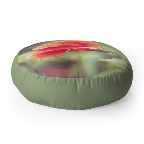 Bree Madden Hibiscus Floor Pillow Round
