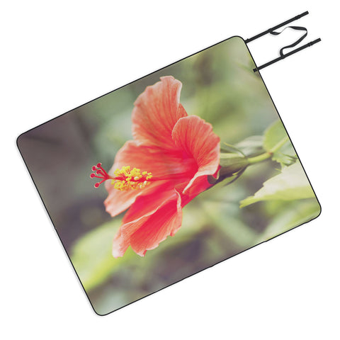 Bree Madden Hibiscus Picnic Blanket