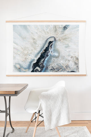 Bree Madden Ice Crystals Art Print And Hanger