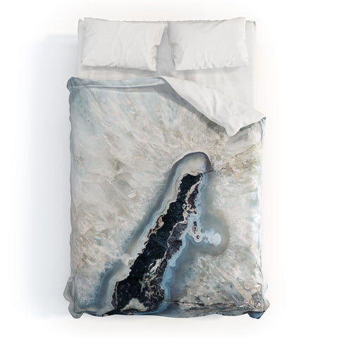 Bree Madden Ice Crystals Duvet Cover