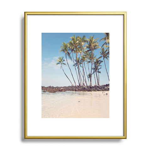 Bree Madden Island Escape Metal Framed Art Print