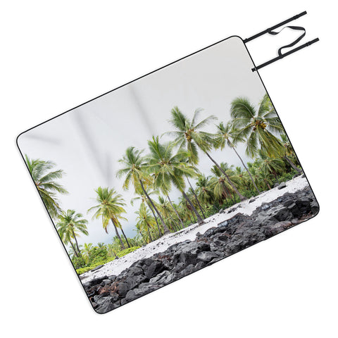Bree Madden Island Palms Picnic Blanket