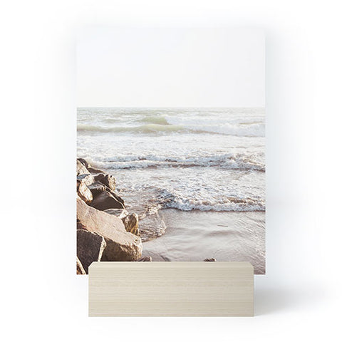 Bree Madden Jetty Waves Mini Art Print
