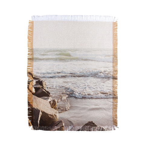 Bree Madden Jetty Waves Throw Blanket