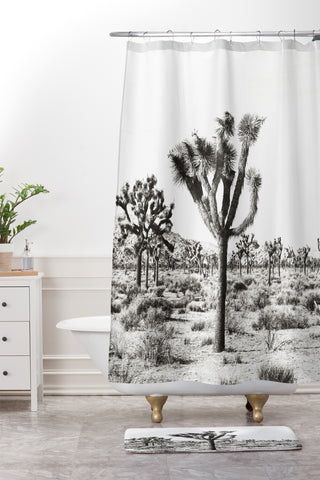 Bree Madden Joshua Trees Shower Curtain And Mat